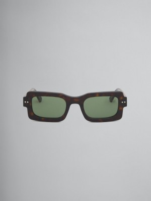 Marni Acetate Lake Vostok Bruin Groen | BEJVR68948