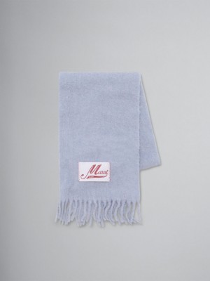 Marni Alpaca Scarf Lichtblauw | TBEWZ56814