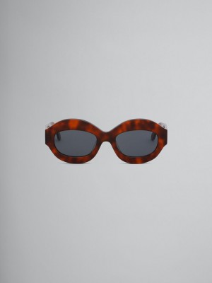 Marni Ik Kil Cenote Acetate Oranje | TBEWZ67047