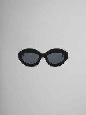 Marni Ik Kil Cenote Acetate Zwart | XBEGW89731