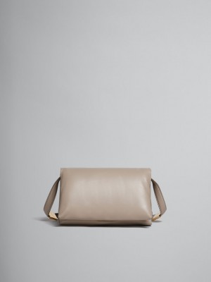 Marni Leren Beige | BEJZR35880