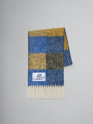 Marni Mohair Scarf Gekleurd | ABEDF67815