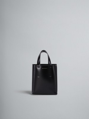 Marni Museo Mini Bag Leren Zwart | ABEDF19280