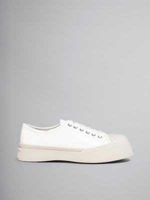 Marni Nappa Leren Pablo Sneaker Wit | BEEGJ99428