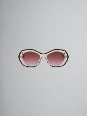 Marni Ulawun Vulcano Acetate Roze | XBEGW87888