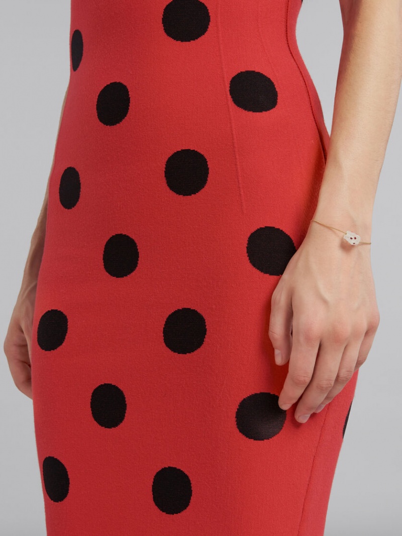 Marni Bracelet With Rhinestone Polka Dots Wit | MBEHR57448