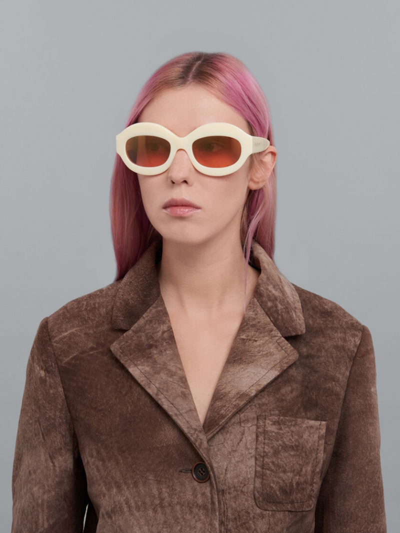 Marni Ik Kil Cenote Acetate Wit | BEEAH26708