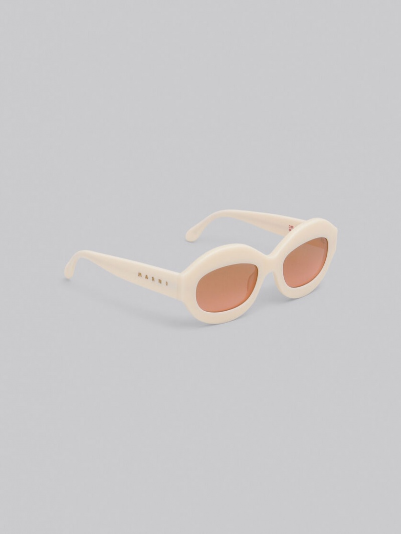 Marni Ik Kil Cenote Acetate Wit | BEEAH26708