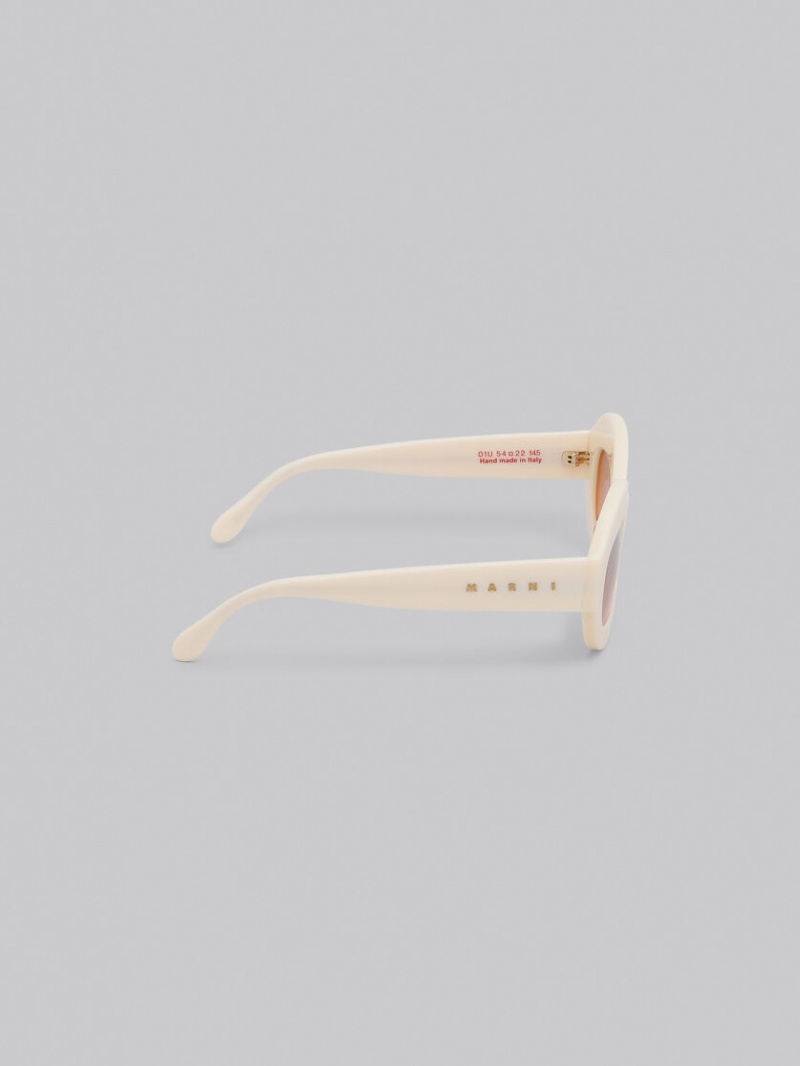 Marni Ik Kil Cenote Acetate Wit | BEEAH26708