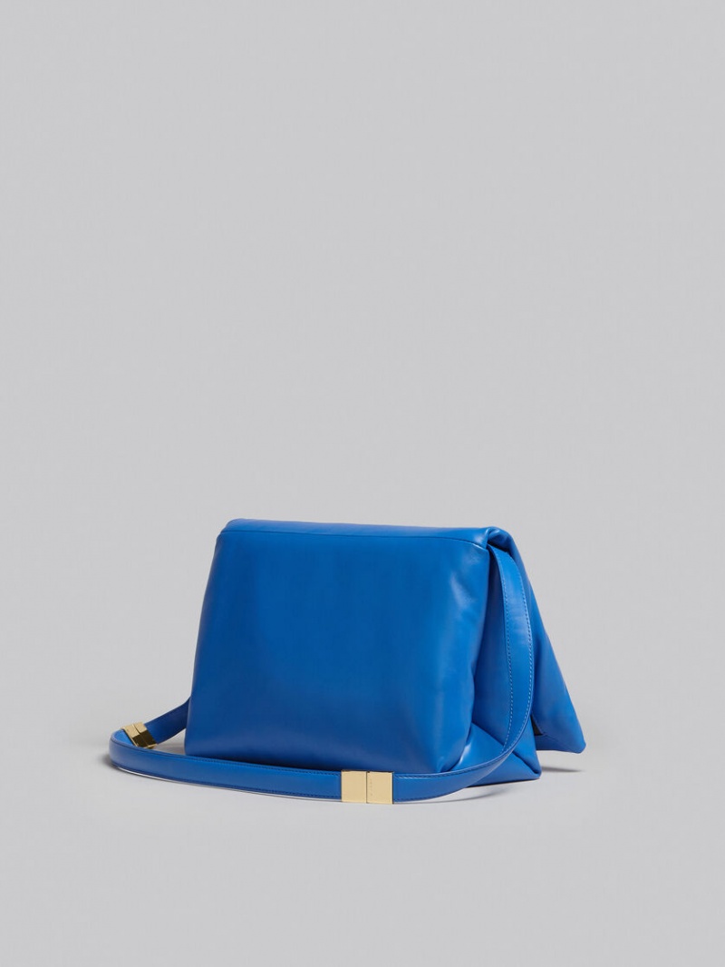 Marni Large Calfskin Blauw | BEEGJ69747