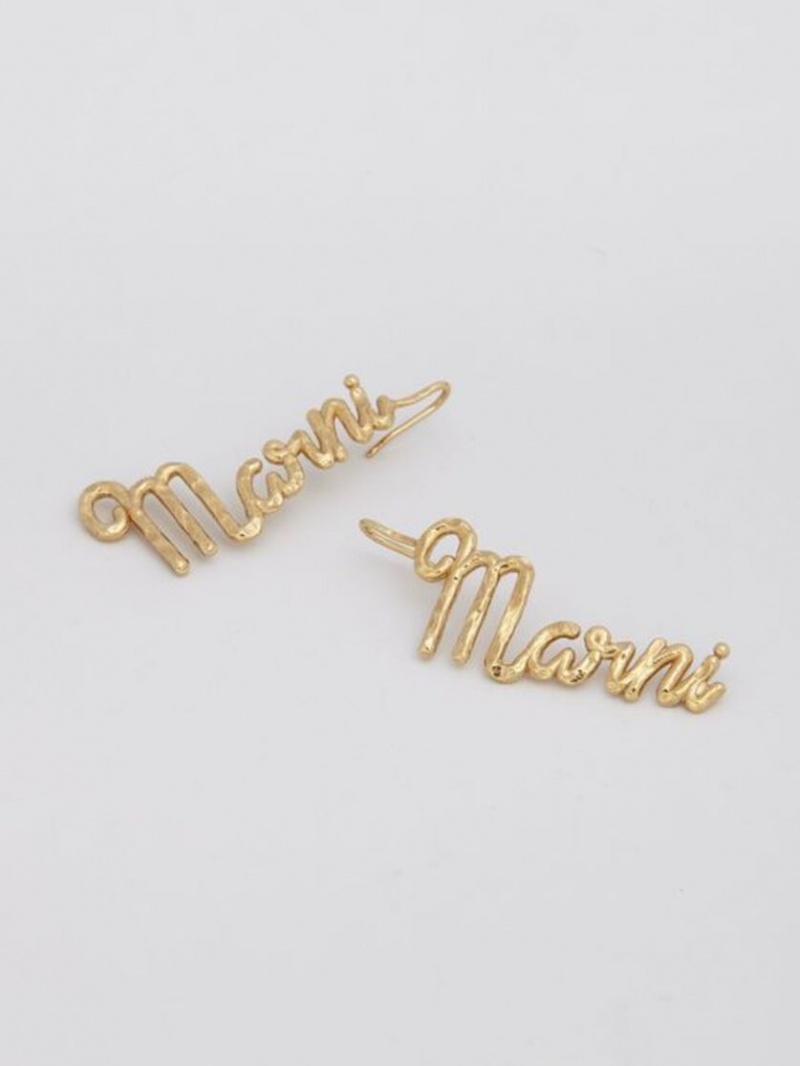 Marni Marni Italic Hook Goud | BEEGJ23423