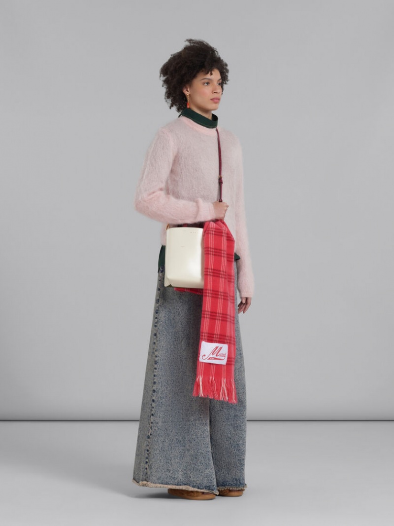 Marni Mohair And Wol Jumper Roze | EBEHC95634