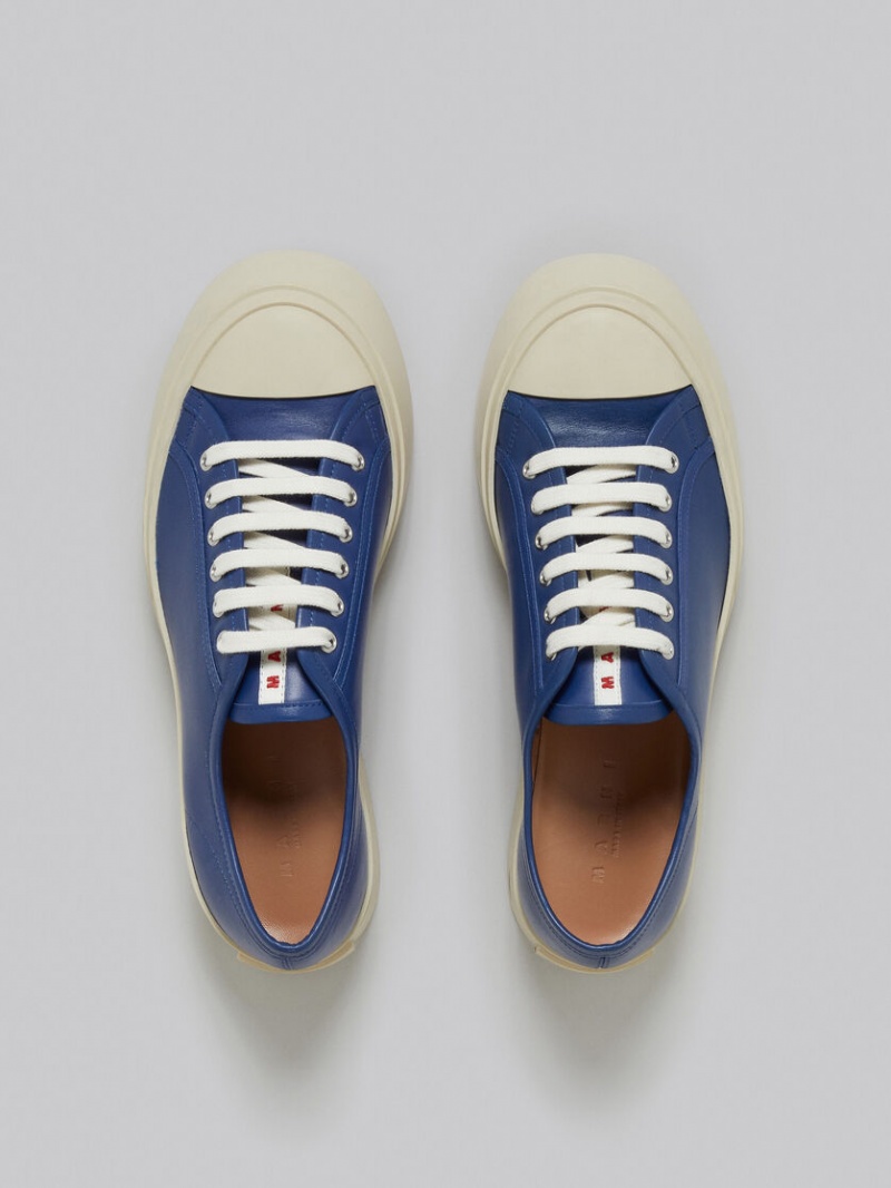 Marni Nappa Leren Pablo Sneaker Blauw | BEEAH61493