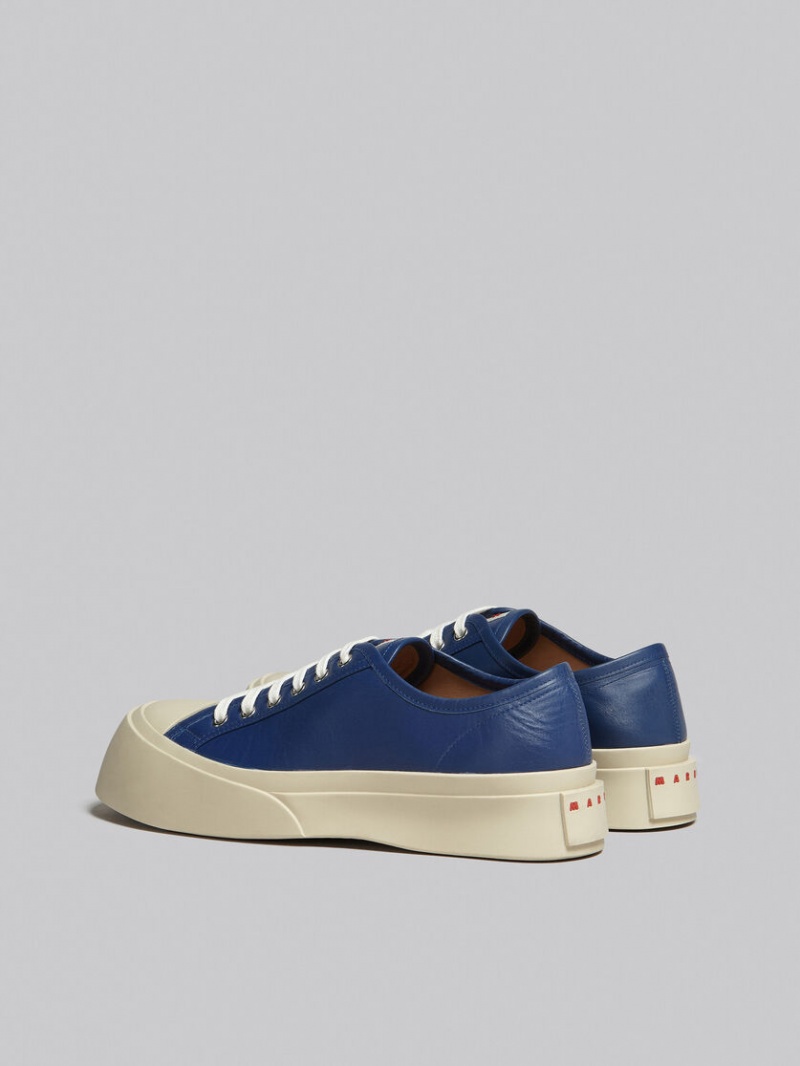 Marni Nappa Leren Pablo Sneaker Blauw | BBESD77250