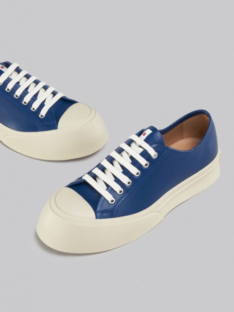 Marni Nappa Leren Pablo Sneaker Blauw | BBESD77250