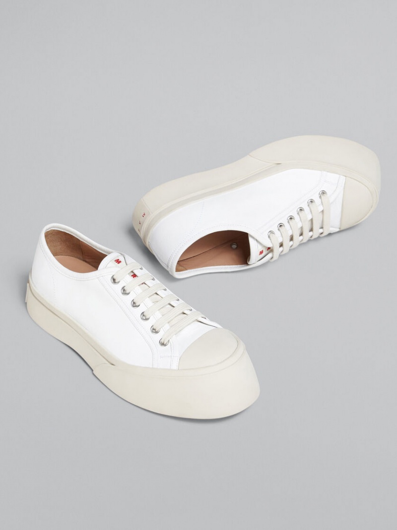 Marni Nappa Leren Pablo Sneaker Wit | BEEGJ99428