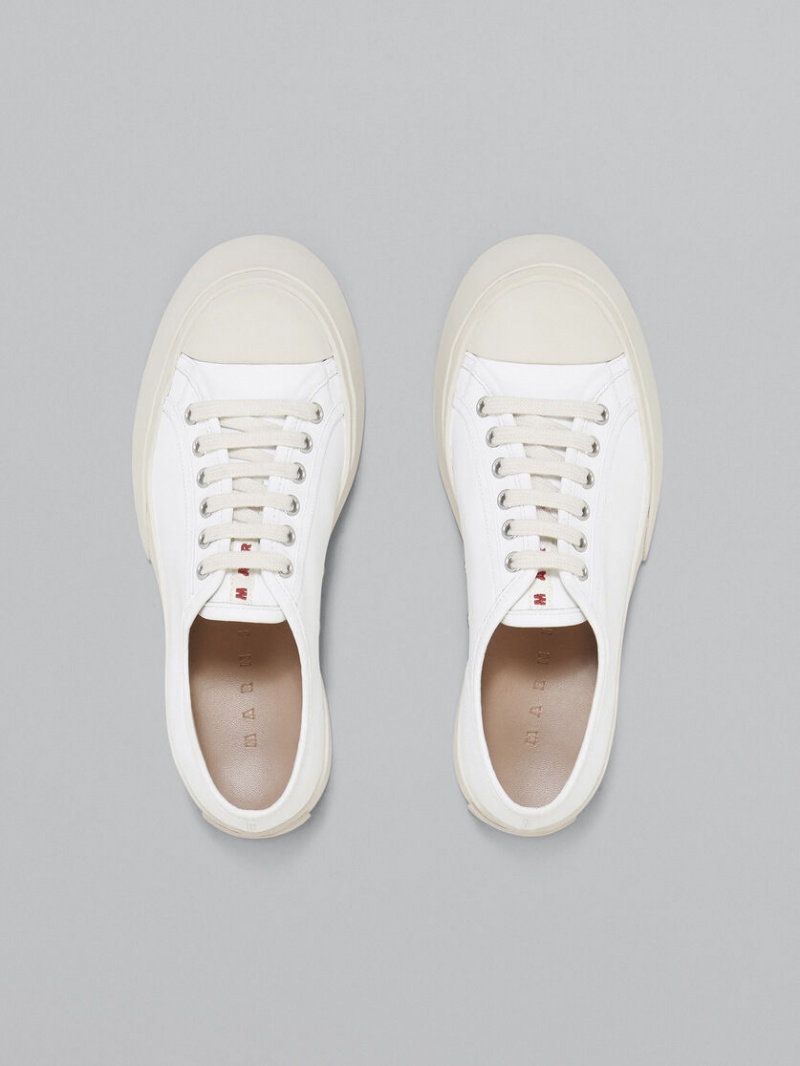 Marni Nappa Leren Pablo Sneaker Wit | PBEER25137