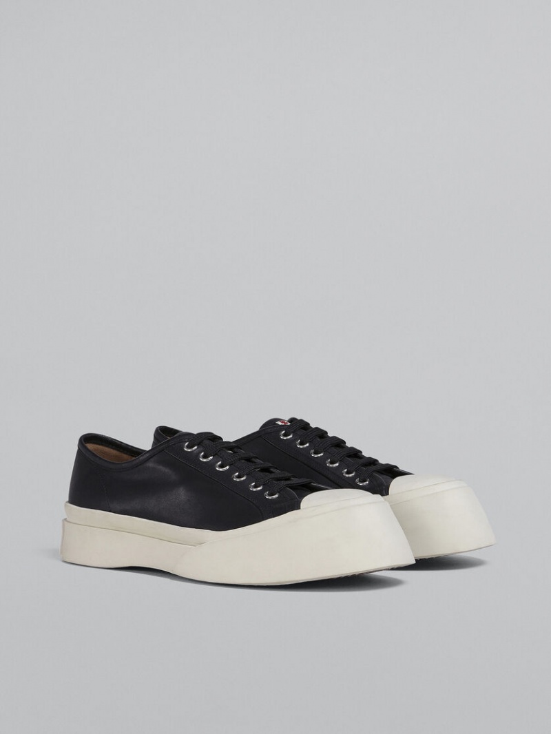 Marni Nappa Leren Pablo Sneaker Zwart | BECIF48502