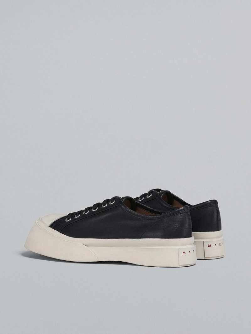 Marni Nappa Leren Pablo Sneaker Zwart | BECIF48502