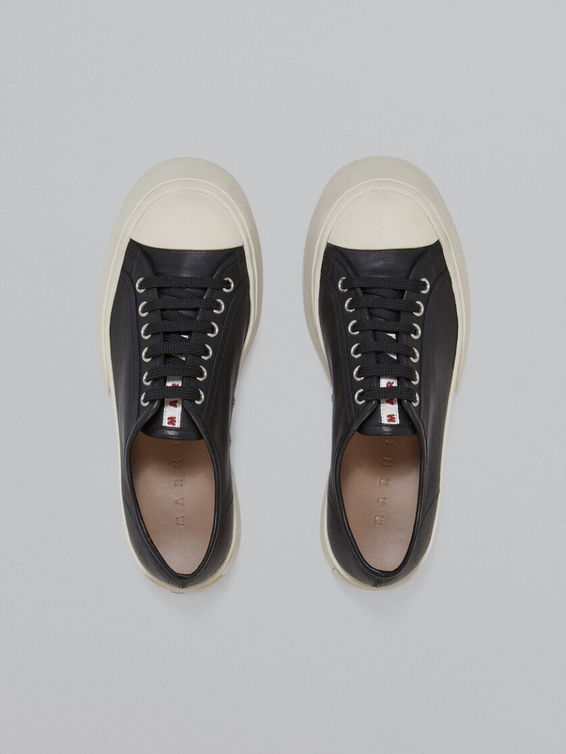 Marni Nappa Leren Pablo Sneaker Zwart | BECIF48502