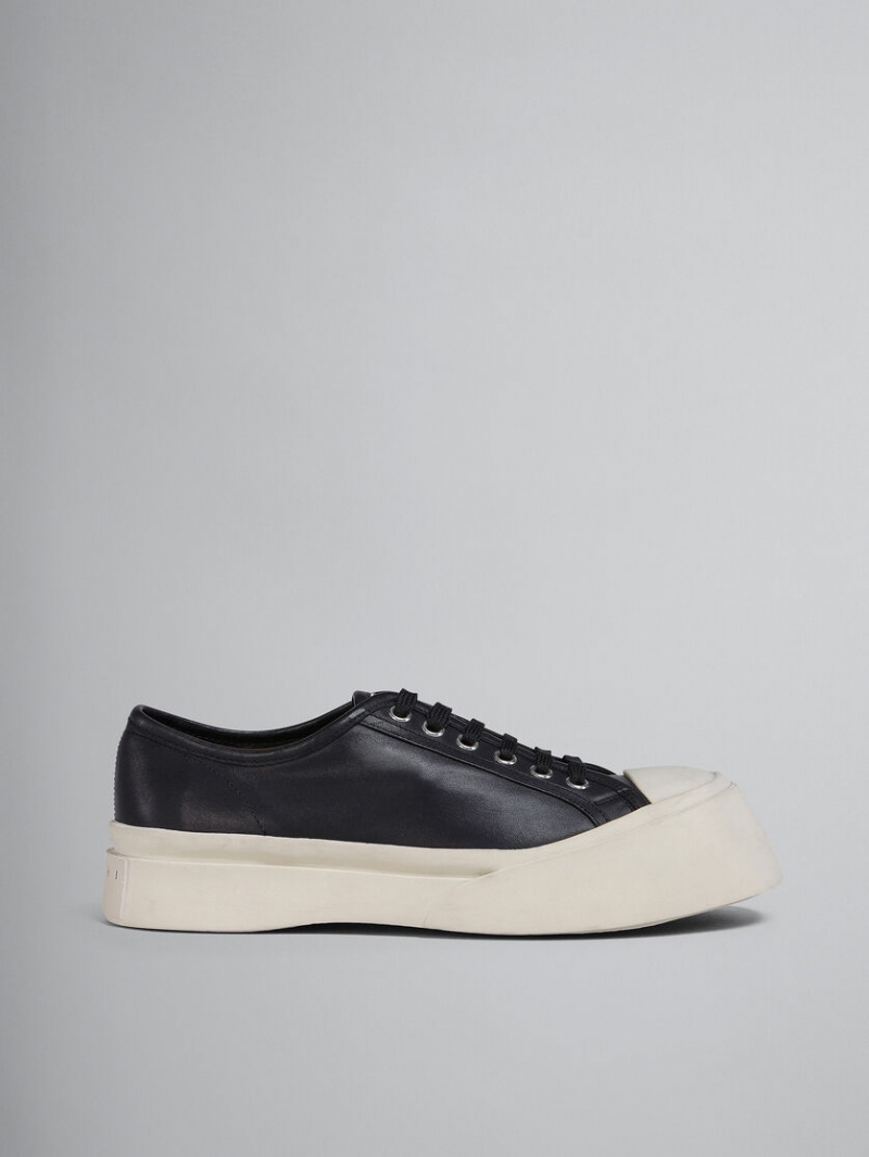 Marni Nappa Leren Pablo Sneaker Zwart | BECIF48502