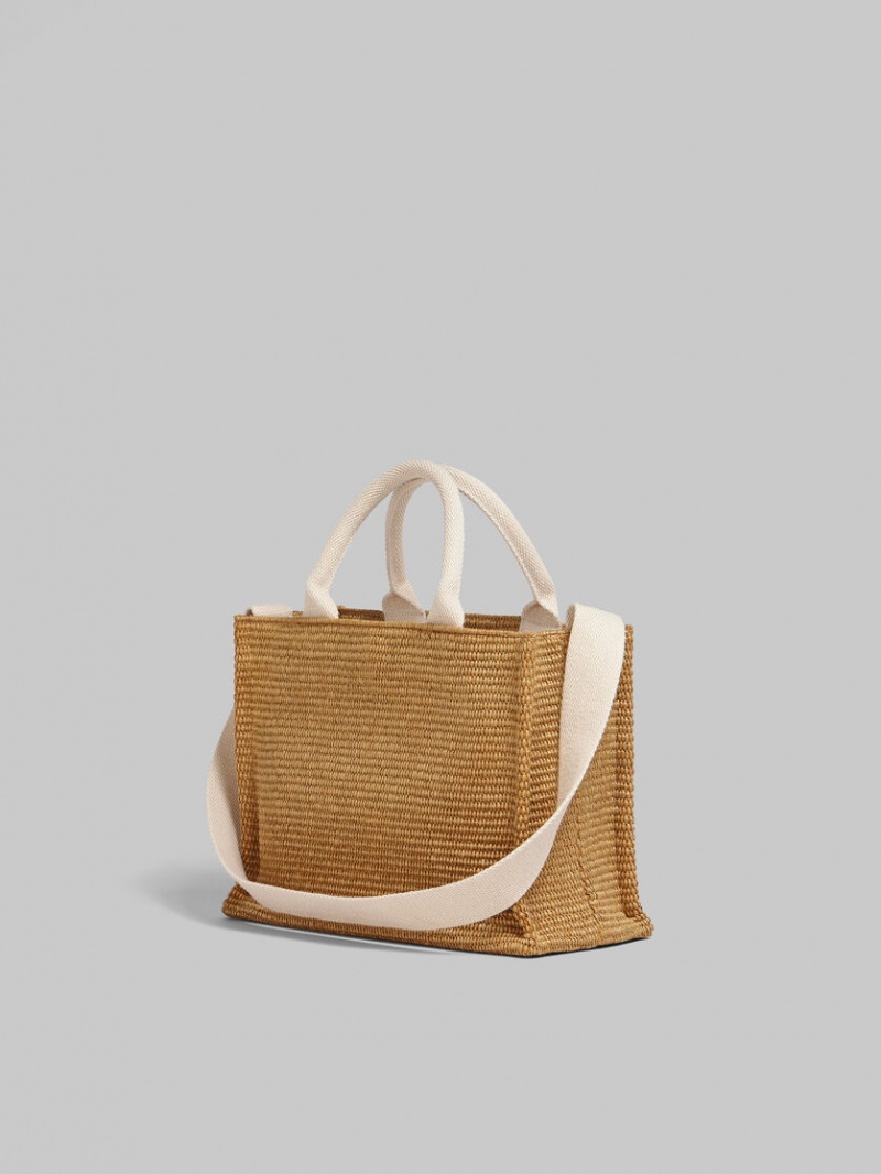 Marni Raffia Small Beige | BECVG99157