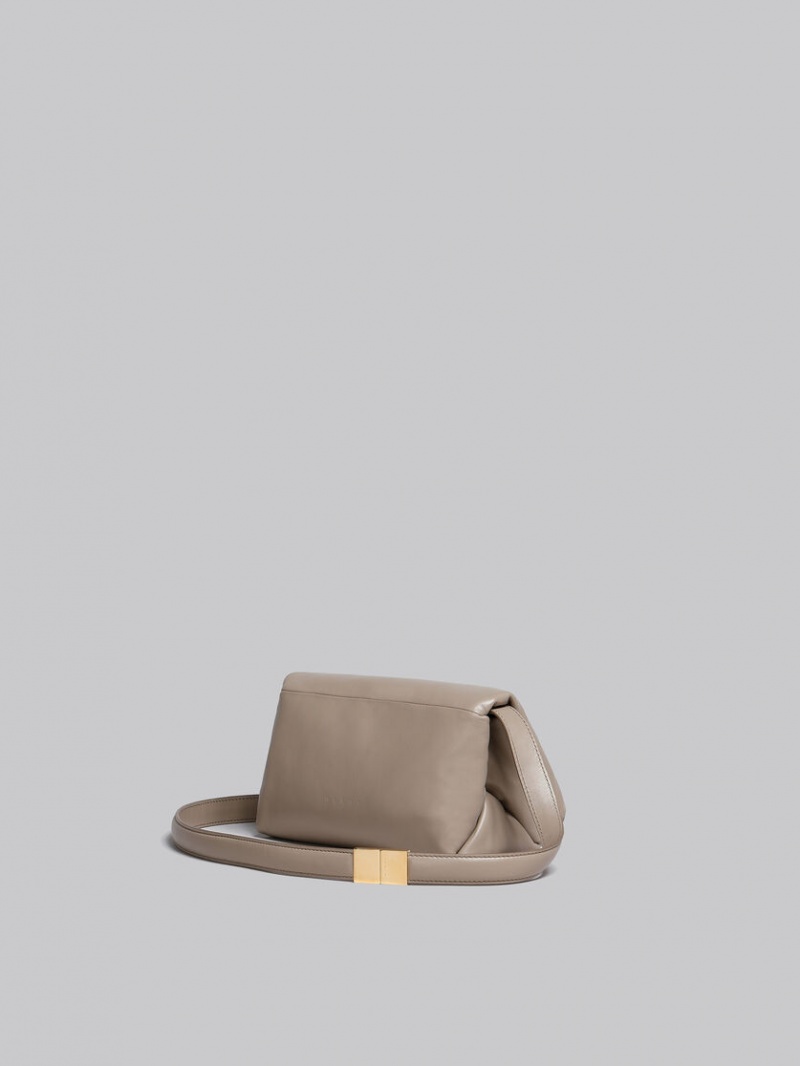 Marni Small Leren Beige | EBEVG82324